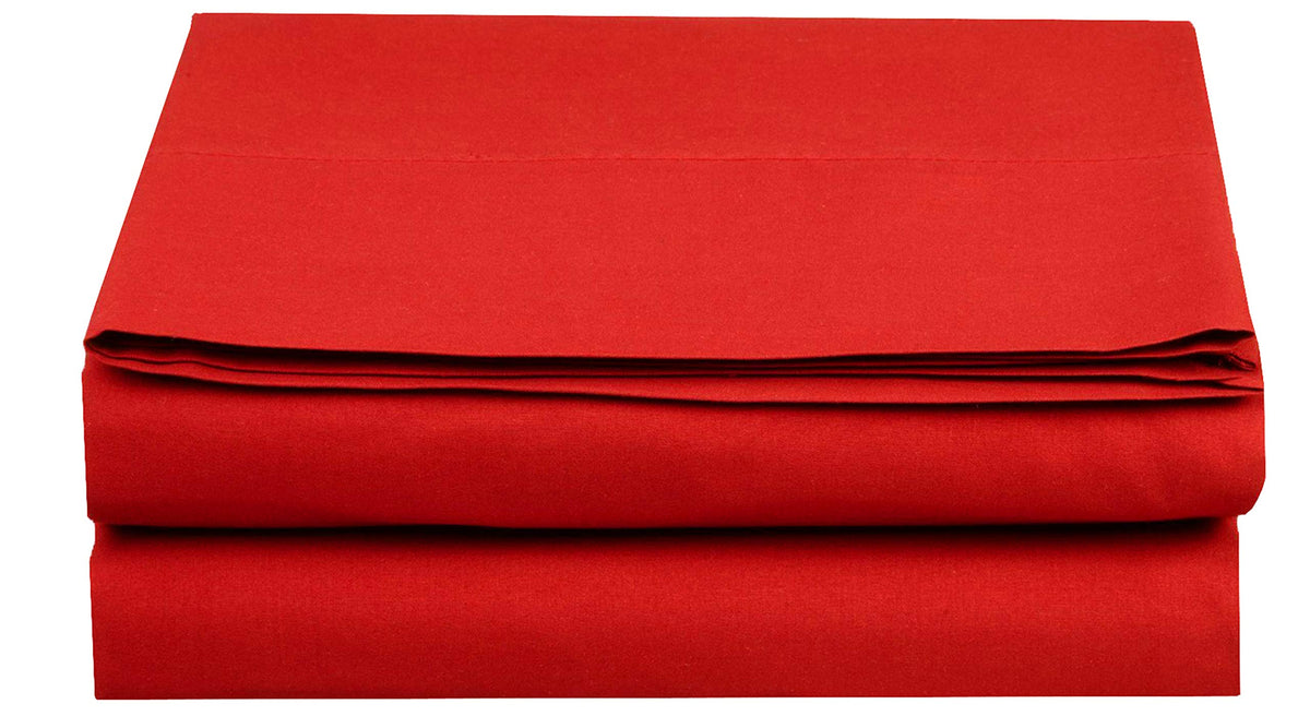 Elegant Comfort Premium Hotel Quality 1-Piece Flat Sheet, Luxury and Softest 1500 Premium Hotel Quality Microfiber Bedding Flat Sheet, Wrinkle-Free, Stain-Resistant, California King, Cream