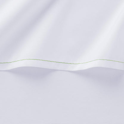 Arkwright Bulk King Flat Bed Sheets - Pack of 6 - Soft Hypoallergenic Cotton Blend Top Sheet Only, Hotel Collection Bedding for Hosts, Resorts, and Vacation Rentals, White