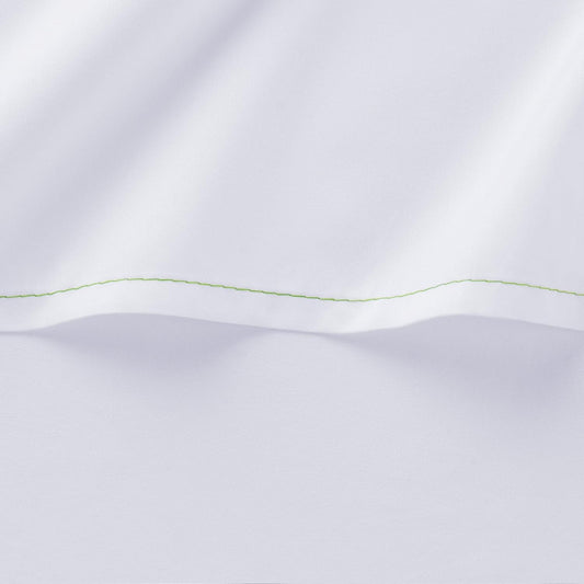 Arkwright Bulk King Flat Bed Sheets - Pack of 6 - Soft Hypoallergenic Cotton Blend Top Sheet Only, Hotel Collection Bedding for Hosts, Resorts, and Vacation Rentals, White