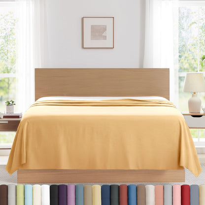XL Oversized King Flat Sheet Only 132x110 California King Flat Sheet White