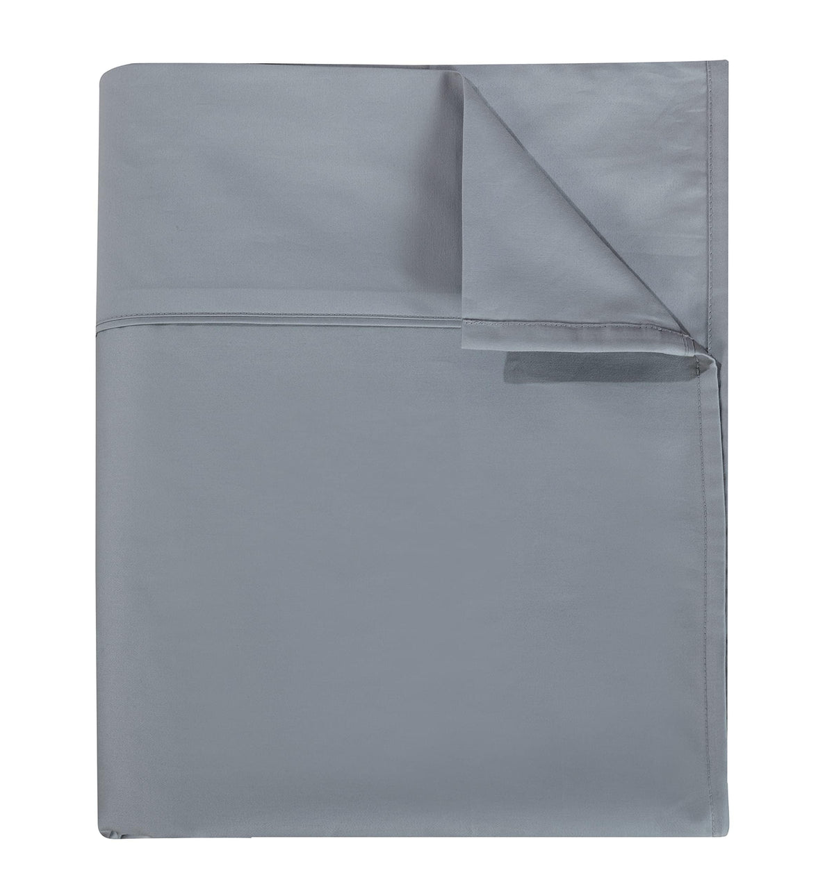 Flat Sheet Only Queen Size, 400 TC 100% Egyptian Cotton Flat Sheet - Wrinkle, Fade, Stain Resistant (White, Queen)