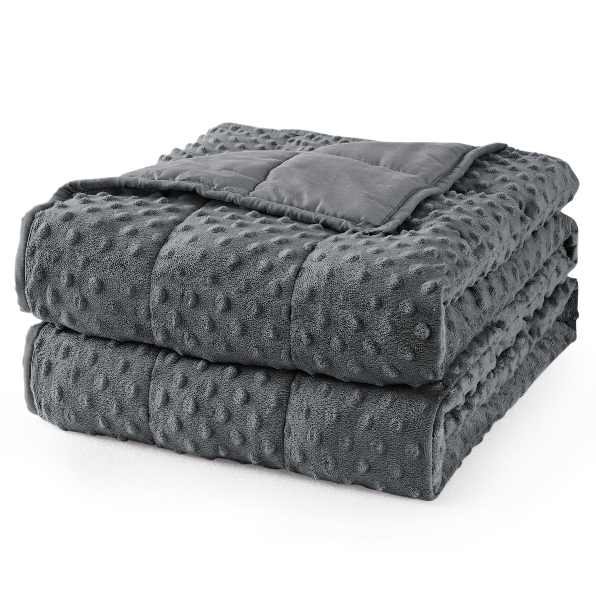 Mr. Sandman Cooling Weighted Blanket for Adults, Queen Size 15 lbs, 60″x80″