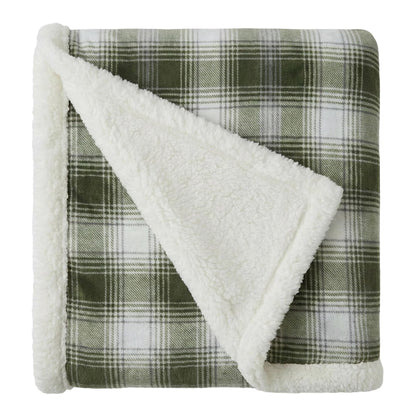 Eddie Bauer - Soft Reversible Throw Blanket for Bed & Couch, 50 x 70