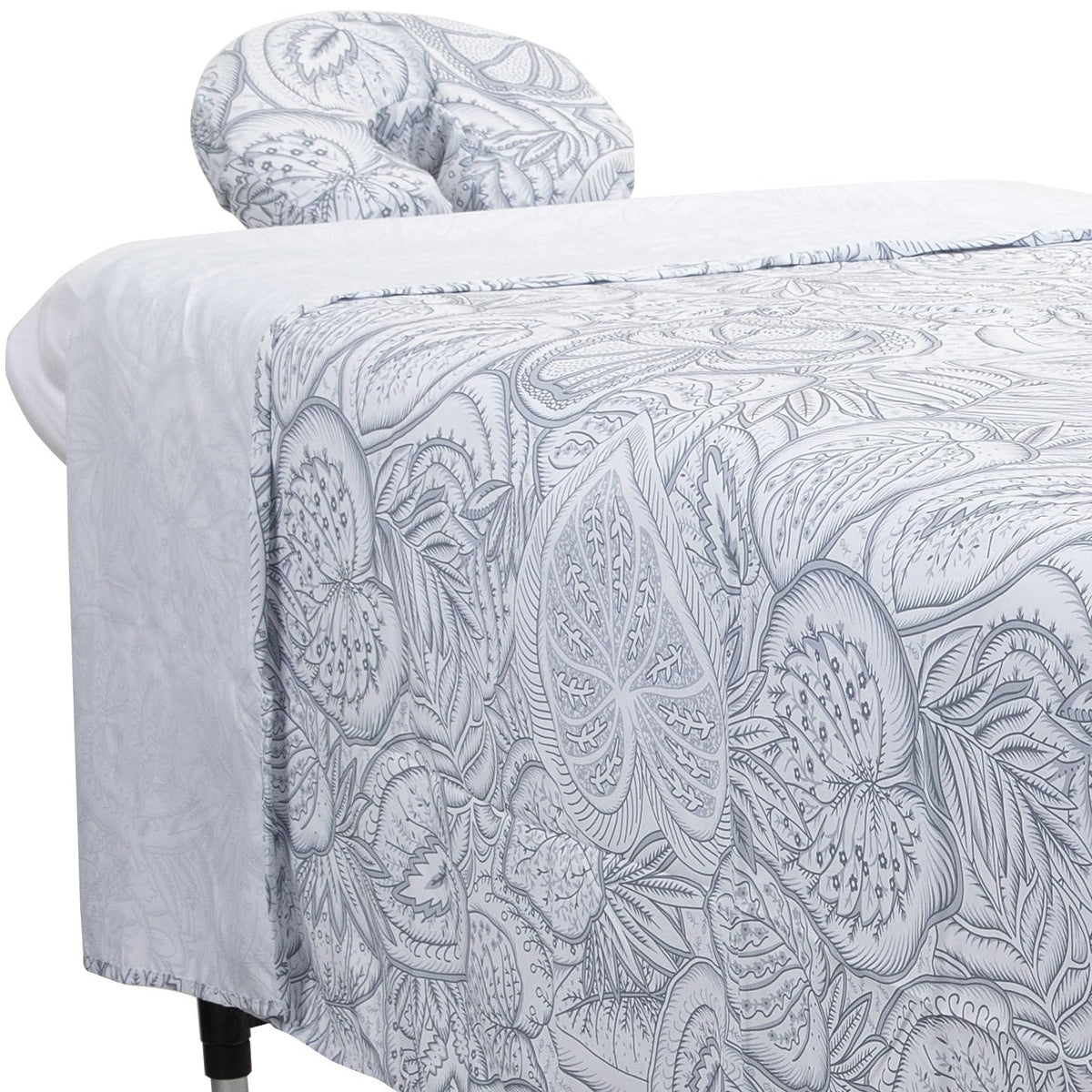 ForPro Premium Microfiber 3-Piece Massage Sheet Set, White