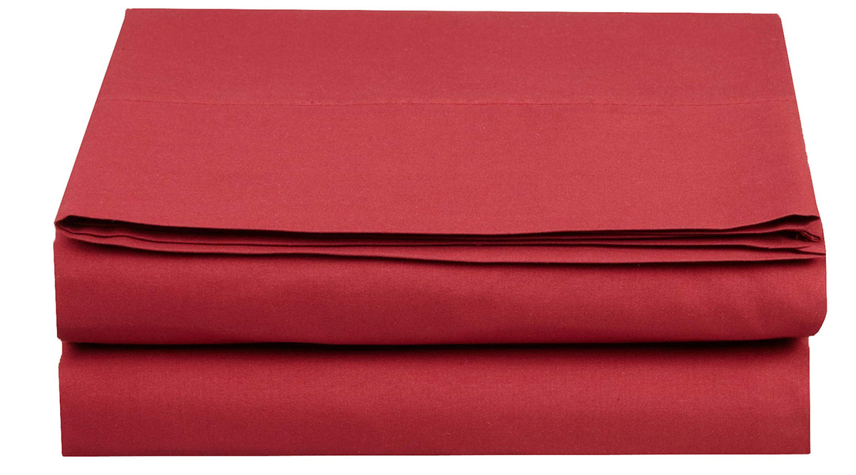 Elegant Comfort Premium Hotel Quality 1-Piece Flat Sheet, Luxury and Softest 1500 Premium Hotel Quality Microfiber Bedding Flat Sheet, Wrinkle-Free, Stain-Resistant, California King, Cream