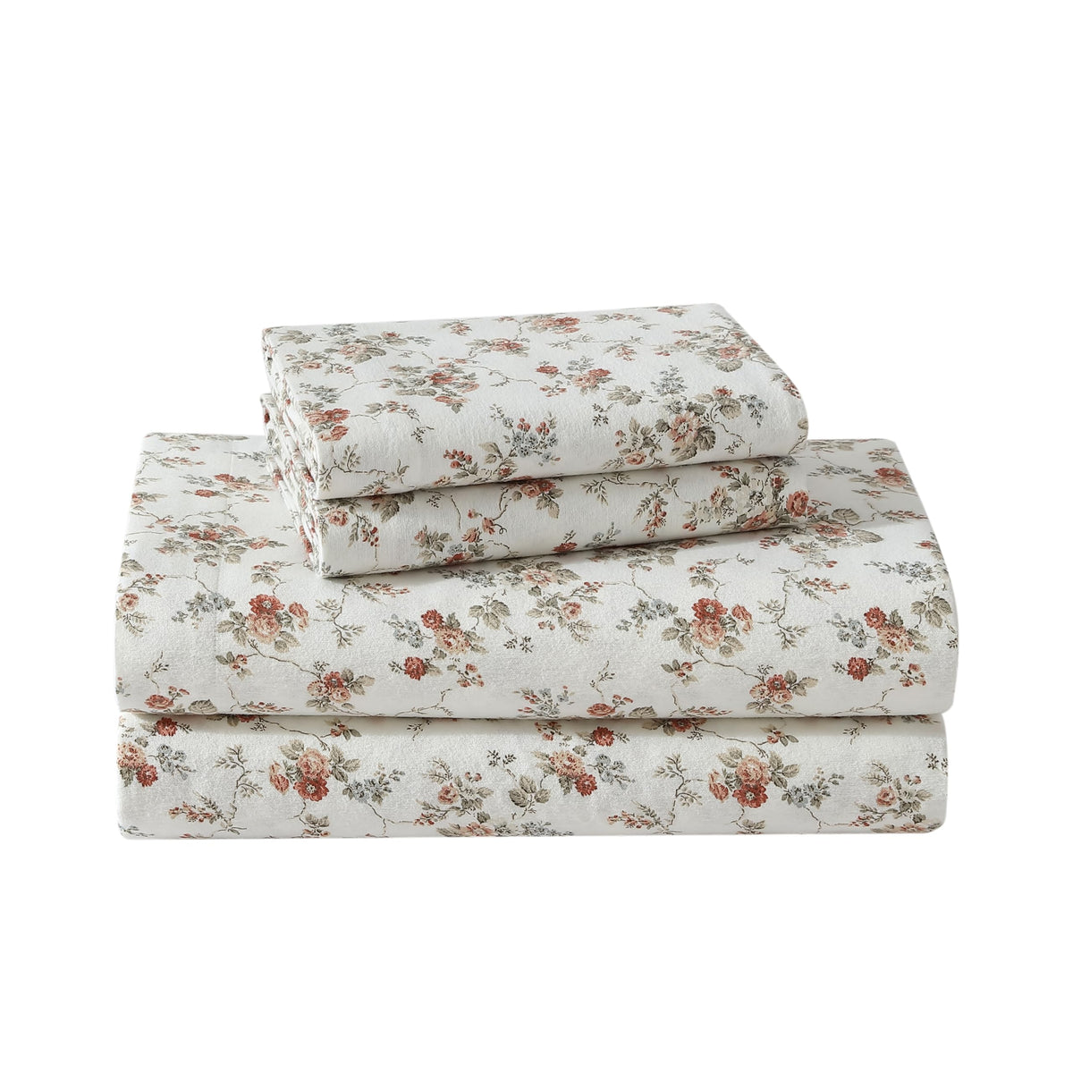 Laura Ashley - Queen Sheet Set with Fitted Sheet & Pillowcases