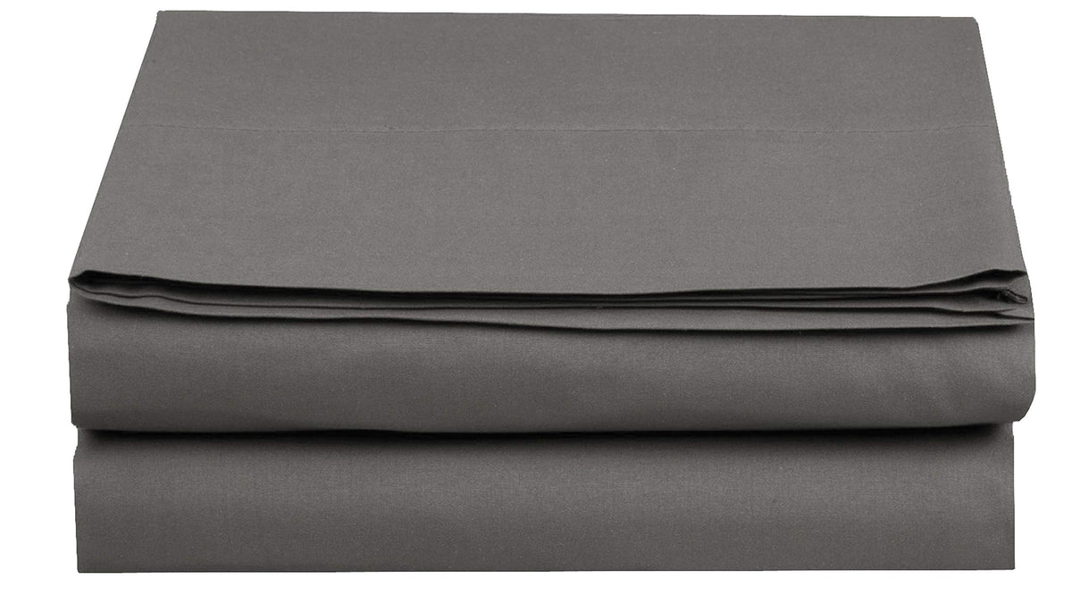 Elegant Comfort Premium Hotel Quality 1-Piece Flat Sheet, Luxury and Softest 1500 Premium Hotel Quality Microfiber Bedding Flat Sheet, Wrinkle-Free, Stain-Resistant, California King, Cream