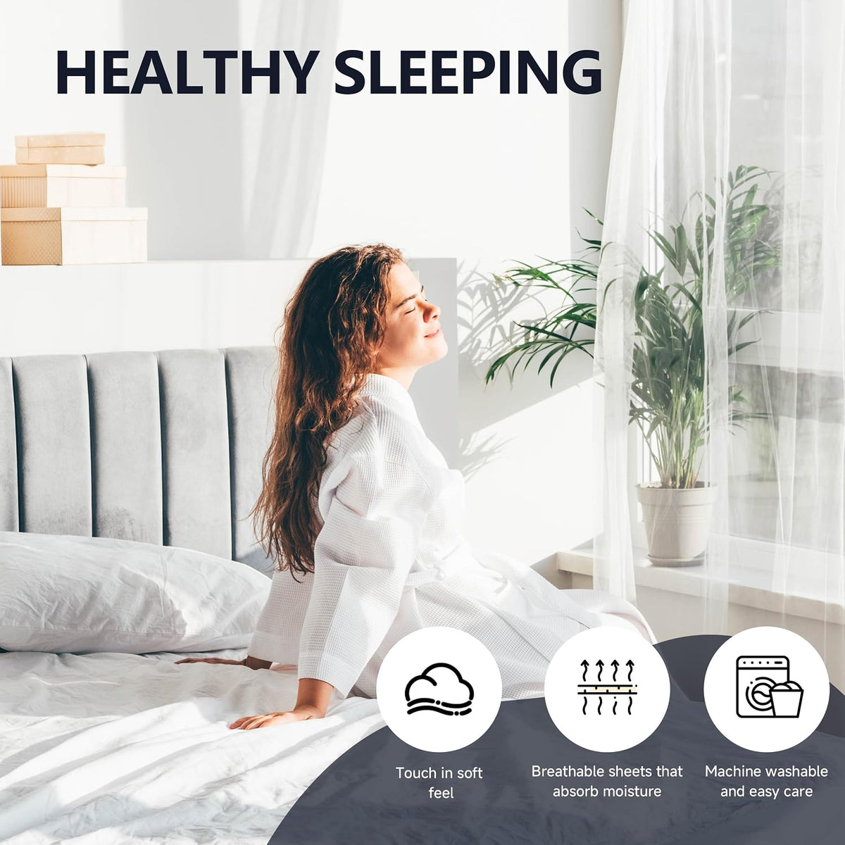 Simple&Opulence French Linen Flat Sheet with Embroidered Border-100% Stone Washed Flax Bedding,King Size(108''x102'') Ultra Soft,Breathable Flat Top Sheet-1 Piece Bed Flat Sheet Only(Linen)