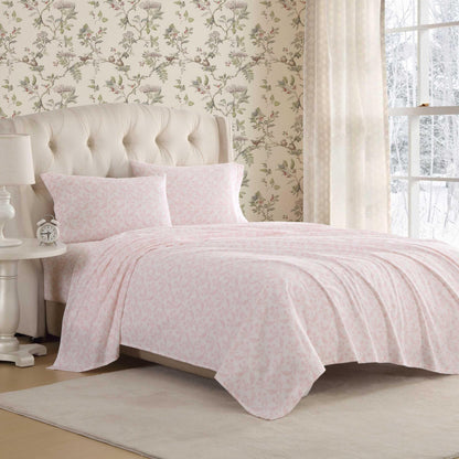 Laura Ashley - Queen Sheet Set with Fitted Sheet & Pillowcases