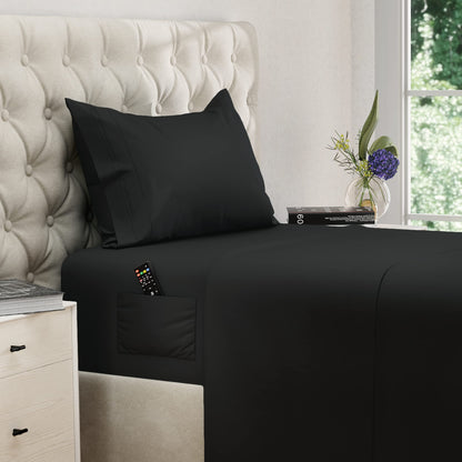 DREAMCARE King Size Sheets Set - King - Extra Deep - Gray