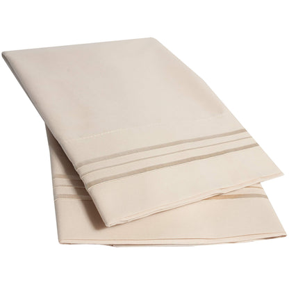 King Size Flat Sheet Only - Ultra Soft & Breathable Brushed Microfiber Top Sheet Only for King Size Beds, Denim Blue