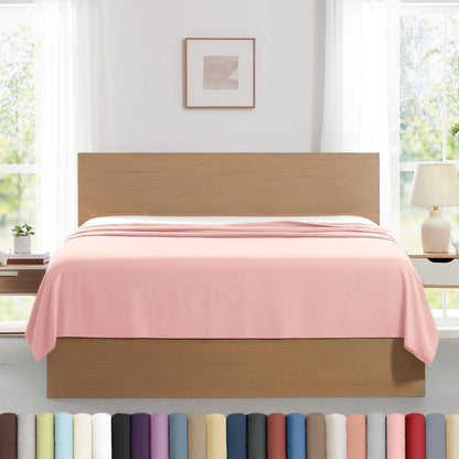 XL Oversized King Flat Sheet Only 132x110 California King Flat Sheet White
