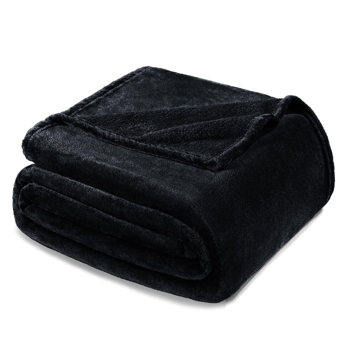 Exclusivo Mezcla Soft Large Fleece Throw Blanket for Couch, Forest Green