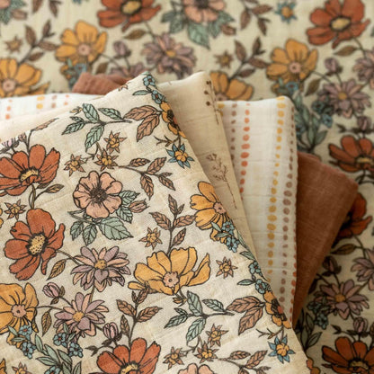 Muslin Swaddle Blankets for Newborn, Cotton Receiving Blanket