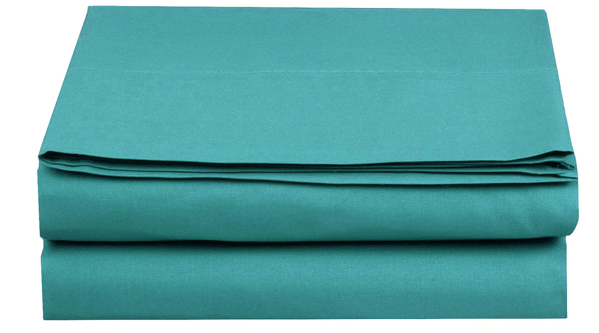 Elegant Comfort Premium Hotel Quality 1-Piece Flat Sheet, Luxury and Softest 1500 Premium Hotel Quality Microfiber Bedding Flat Sheet, Wrinkle-Free, Stain-Resistant, California King, Cream
