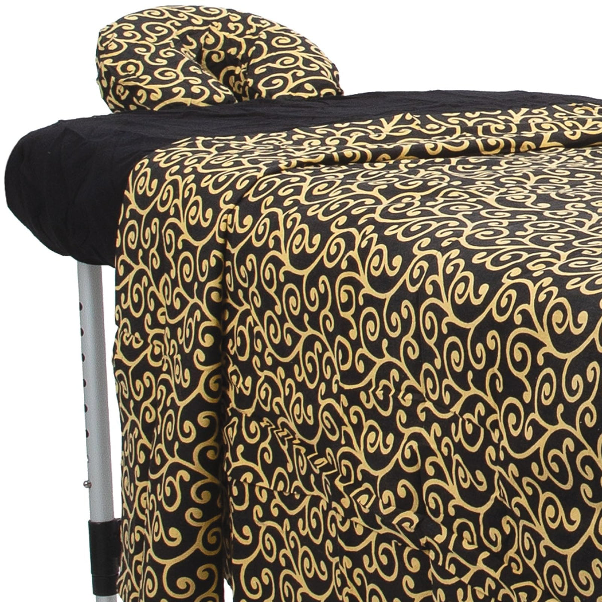 ForPro Premium Flannel 3-Piece Massage Sheet Set, Natural
