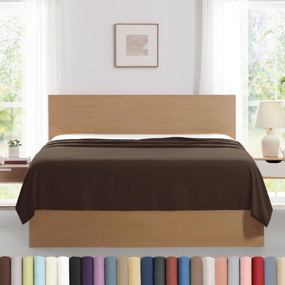 XL Oversized King Flat Sheet Only 132x110 California King Flat Sheet White