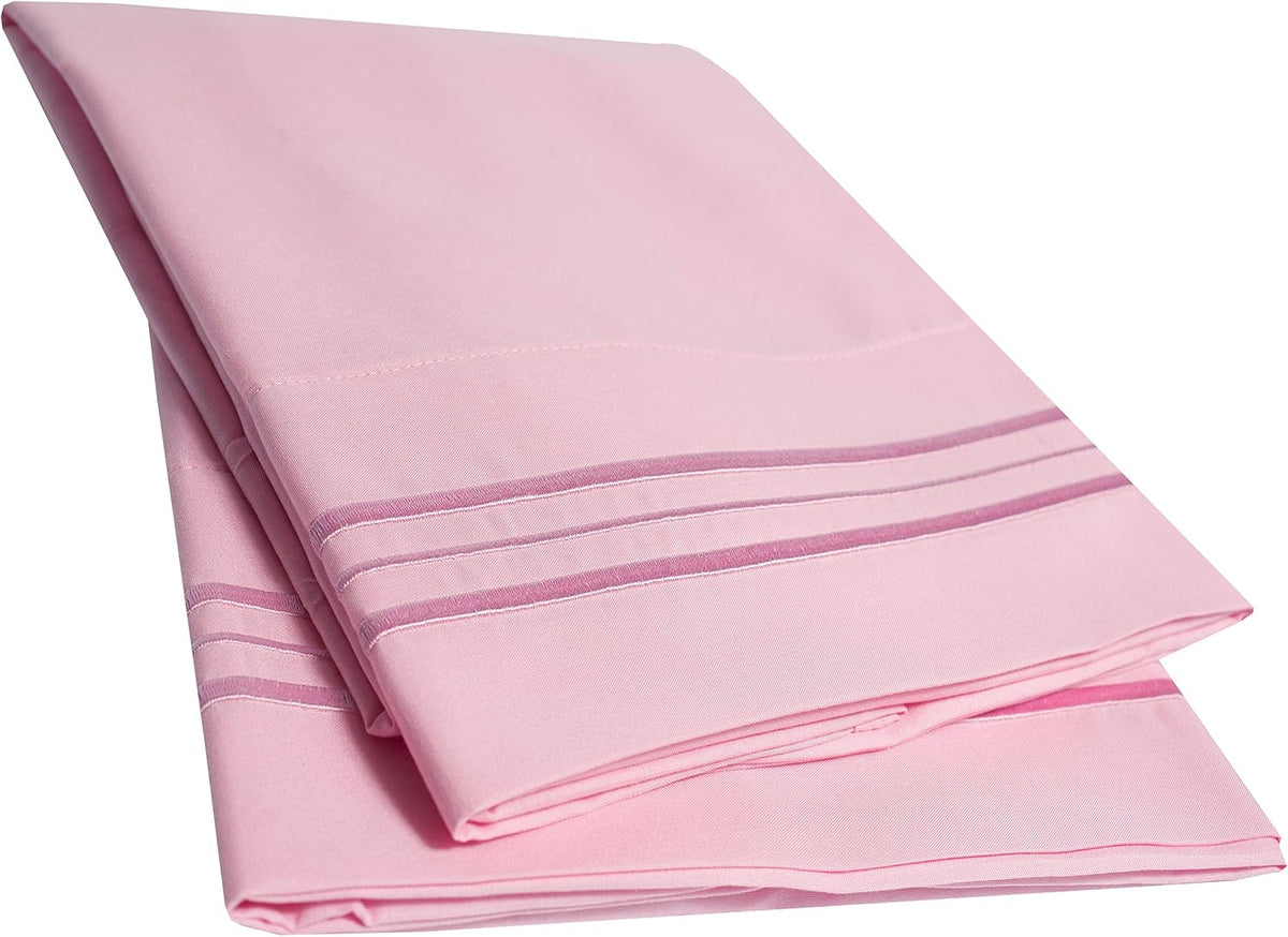 King Size Flat Sheet Only - Ultra Soft & Breathable Brushed Microfiber Top Sheet Only for King Size Beds, Denim Blue