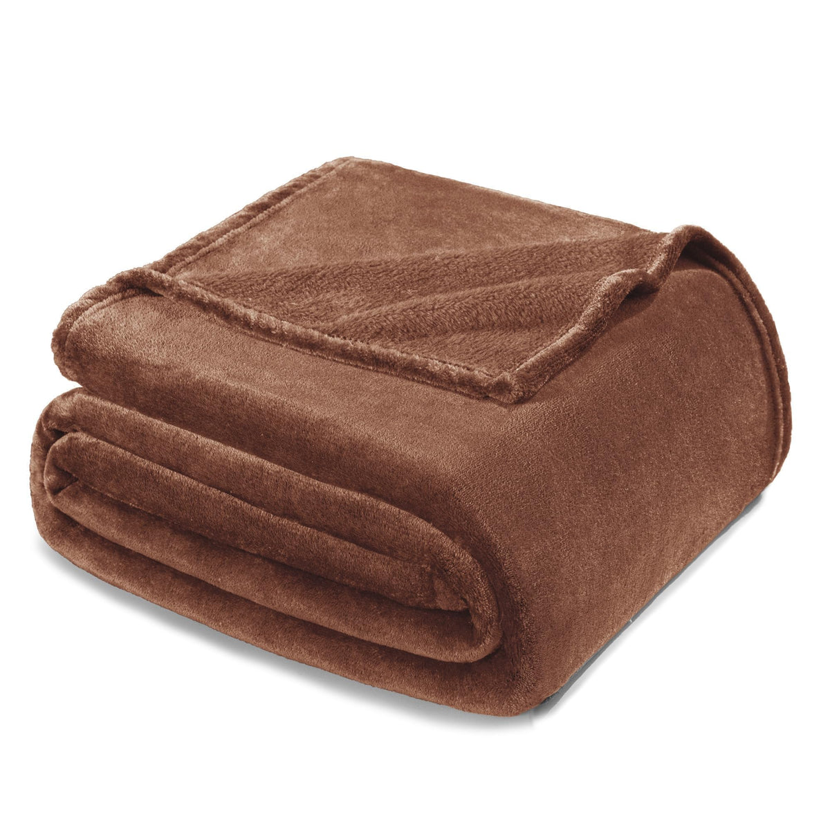 Exclusivo Mezcla Soft Large Fleece Throw Blanket for Couch, Forest Green