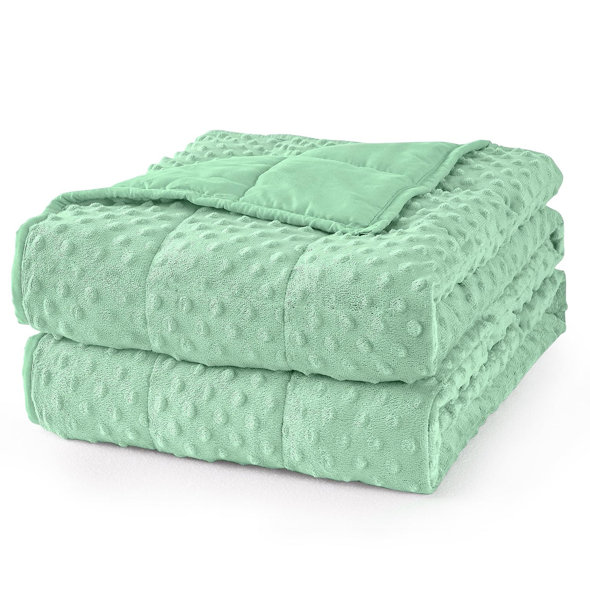 Mr. Sandman Cooling Weighted Blanket for Adults, Queen Size 15 lbs, 60″x80″