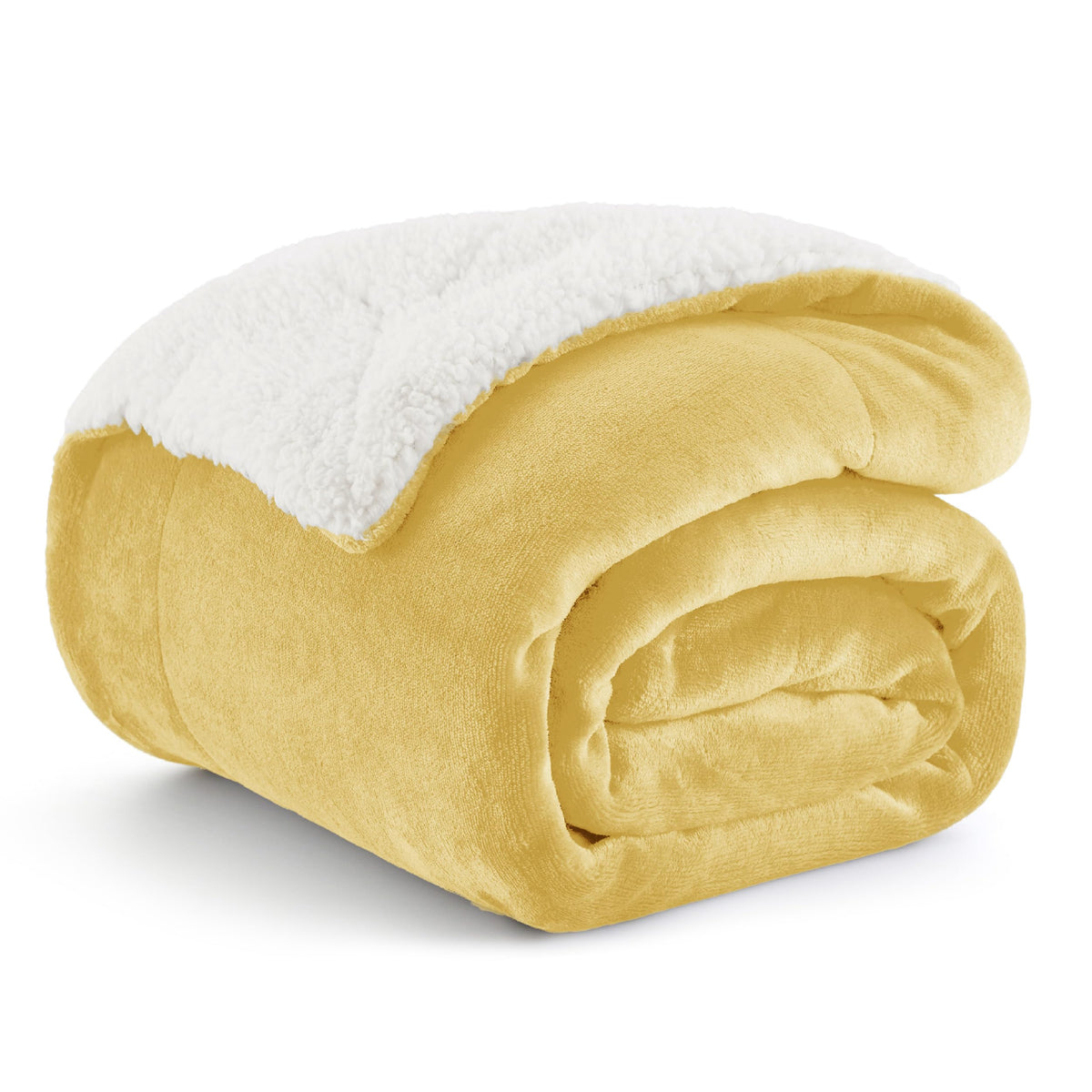 Bedsure GentleSoft Sherpa Fleece Queen Blankets for Bed, Non-Heated, Thick and Warm Throw for Women and Men, Soft Fuzzy Plush Comfort Queen Blanket for Winter, Grey, 90x90 Inches