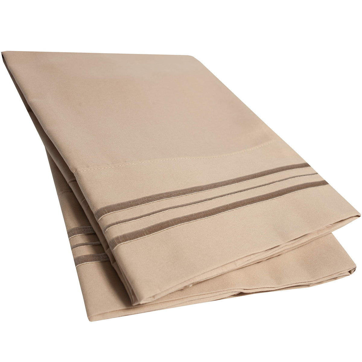 King Size Flat Sheet Only - Ultra Soft & Breathable Brushed Microfiber Top Sheet Only for King Size Beds, Denim Blue