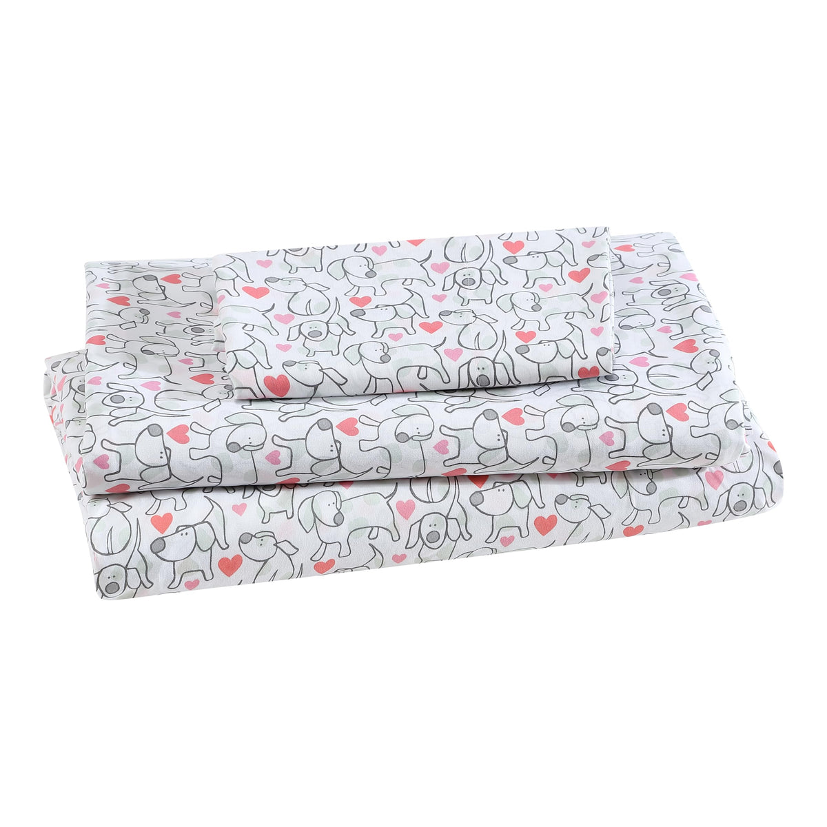 Printed Soft Microfiber Full 4-Piece Sheet Set, Zara Leopard