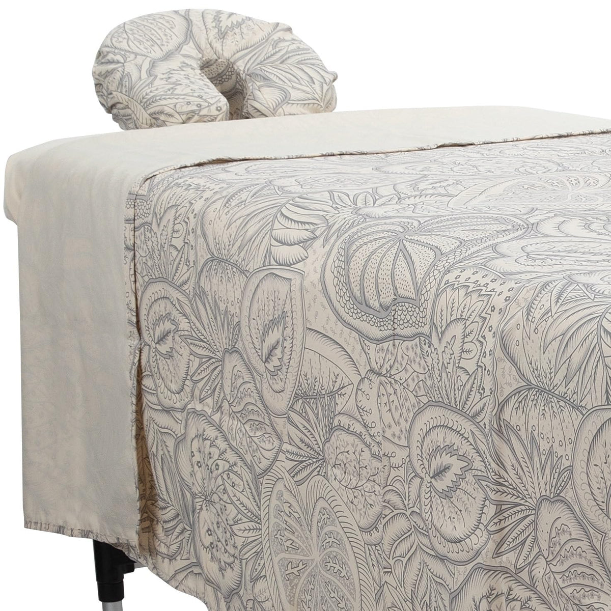 ForPro Premium Microfiber 3-Piece Massage Sheet Set, White