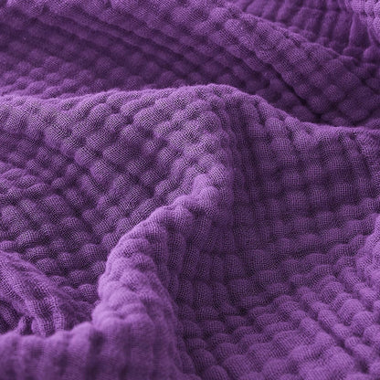 EMME Muslin Throw Blanket for Adults 100% Cotton Blankets for Couch Breathable Gauze All Season Soft and Lightweight Pre-Washed (Teal, 50"x71")