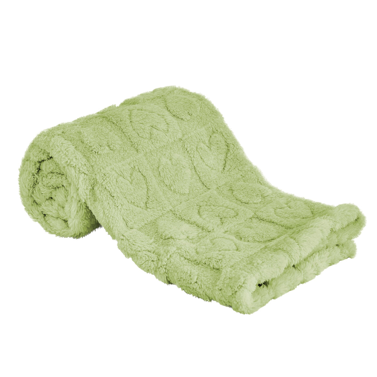 Yurhap Heart Baby Blanket, Love Plush Fleece Baby Blankets for Girls Boys