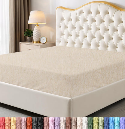 Pack of 6 Twin Fitted Sheet, Fits Up to 15 Inch Deep Pocket, White