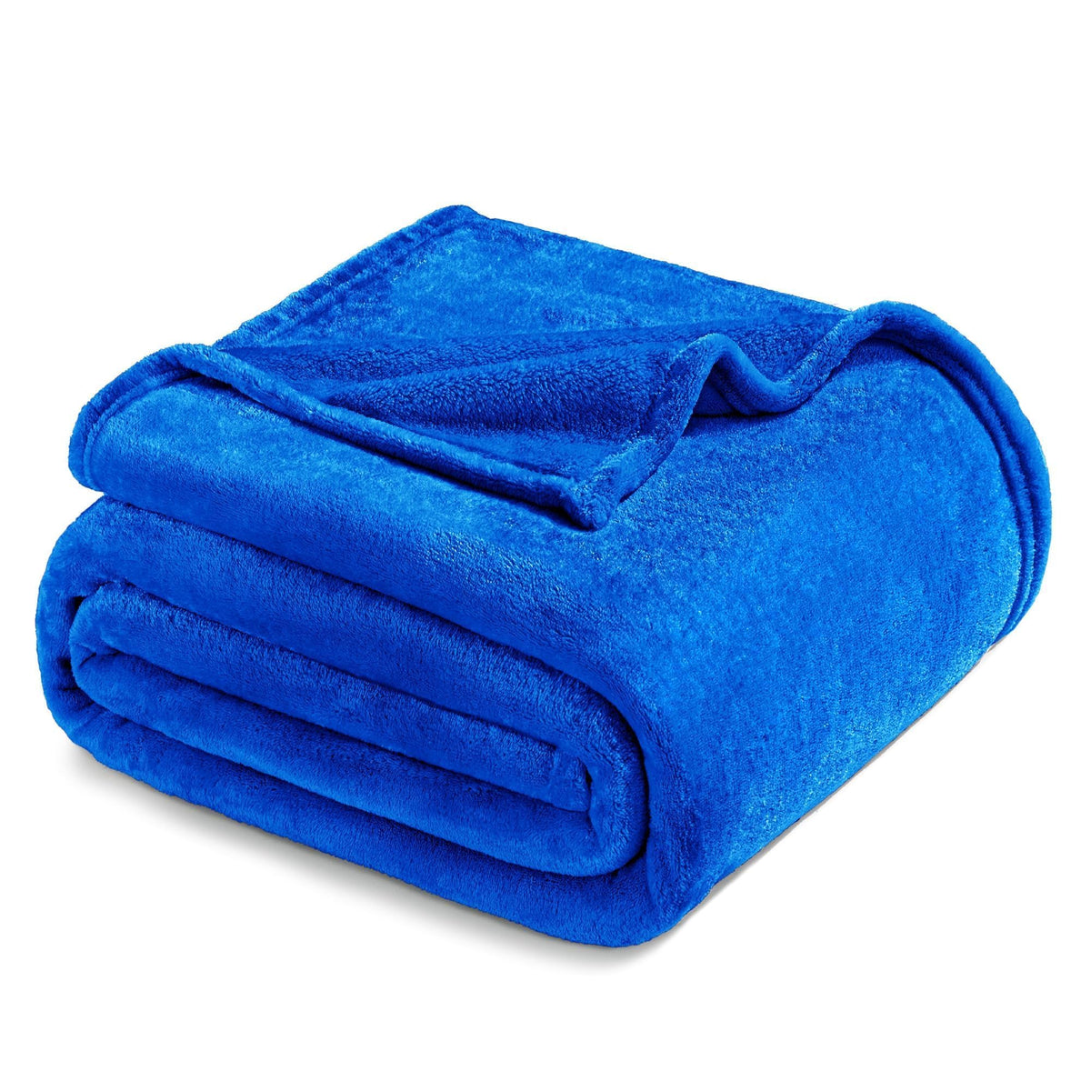 Exclusivo Mezcla Soft Large Fleece Throw Blanket for Couch, Forest Green