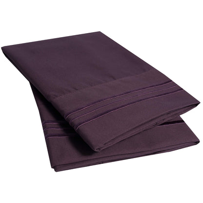 King Size Flat Sheet Only - Ultra Soft & Breathable Brushed Microfiber Top Sheet Only for King Size Beds, Denim Blue