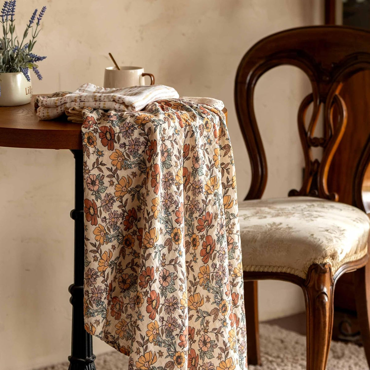 Muslin Swaddle Blankets for Newborn, Cotton Receiving Blanket