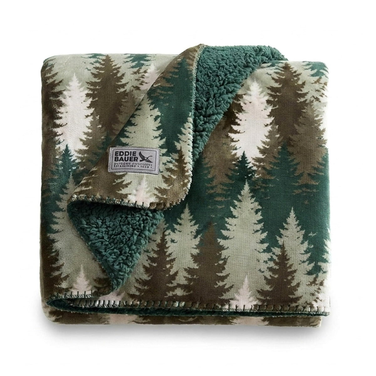 Eddie Bauer - Soft Reversible Throw Blanket for Bed & Couch, 50 x 70