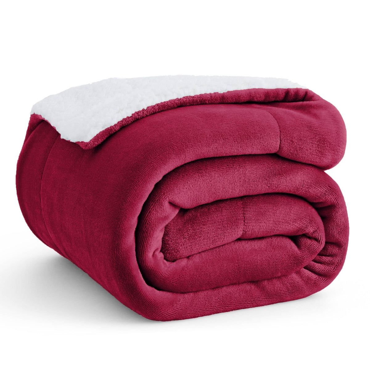 Bedsure GentleSoft Sherpa Fleece Queen Blankets for Bed, Non-Heated, Thick and Warm Throw for Women and Men, Soft Fuzzy Plush Comfort Queen Blanket for Winter, Grey, 90x90 Inches