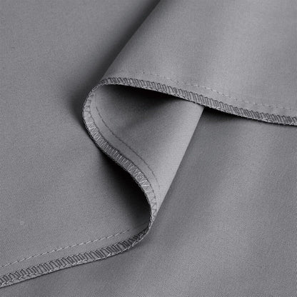 FreshCulture Full Flat Sheets Only, Pack of 6, Soft Microfiber Bedding Sheets for Home, Salons, Hotels, Bulk Flat Sheets Only Full Size (Dark Grey)