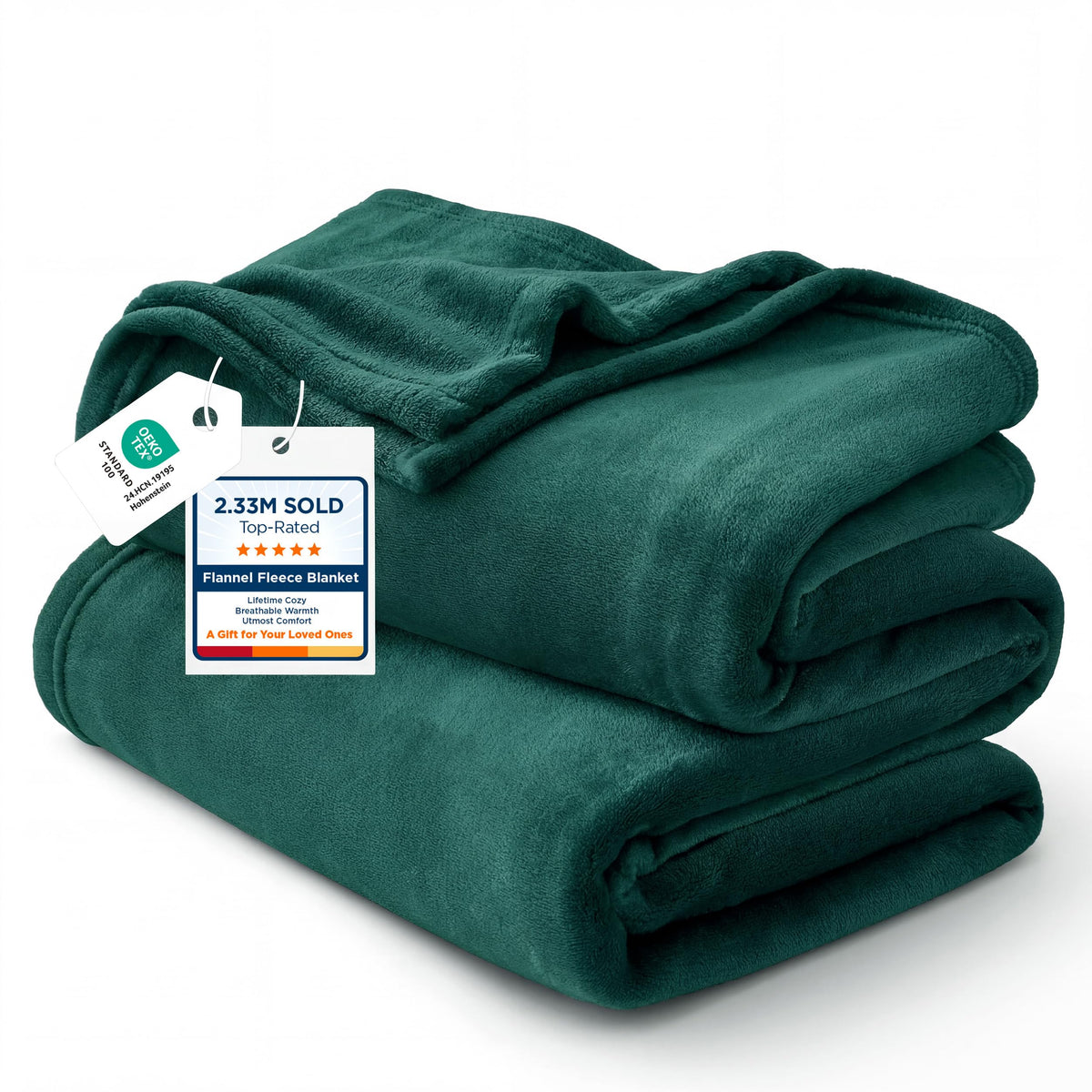 Bedsure GentleSoft Fleece Blankets Queen Size Cream - Birthday Gifts for Women Bed Blanket Soft Lightweight Plush Fuzzy Cozy Luxury Microfiber, Home Room Decor Gifts, 90x90 inches