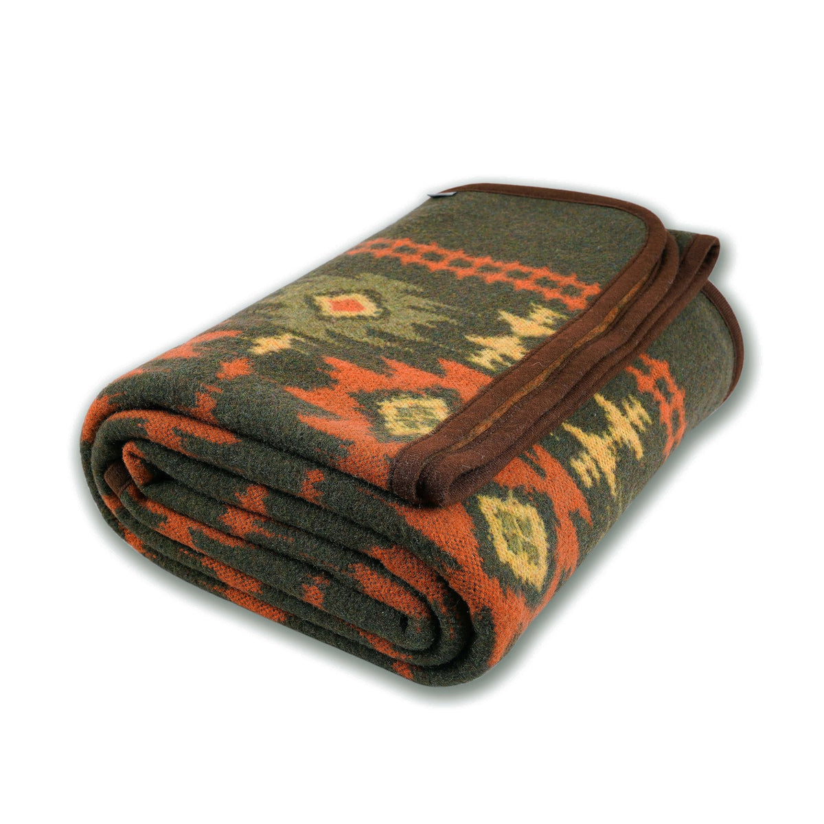 ACUSHLA Merino Wool Camping Blanket Warm Outdoor Travel Throw,Morocco Grey