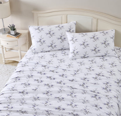 Laura Ashley - Queen Sheet Set with Fitted Sheet & Pillowcases
