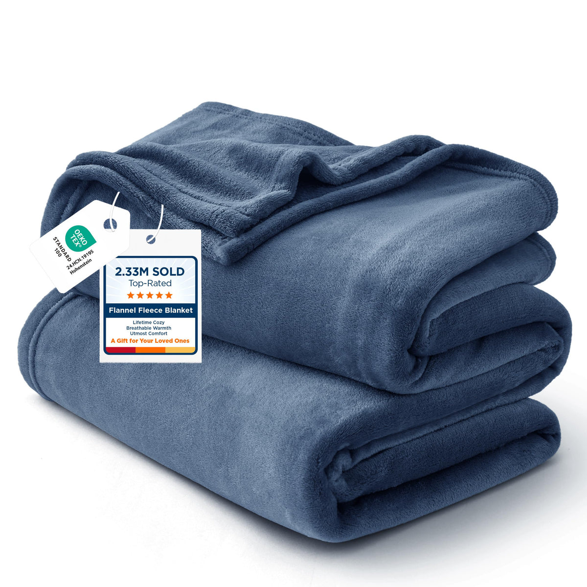 Bedsure GentleSoft Fleece Blankets Queen Size Cream - Birthday Gifts for Women Bed Blanket Soft Lightweight Plush Fuzzy Cozy Luxury Microfiber, Home Room Decor Gifts, 90x90 inches