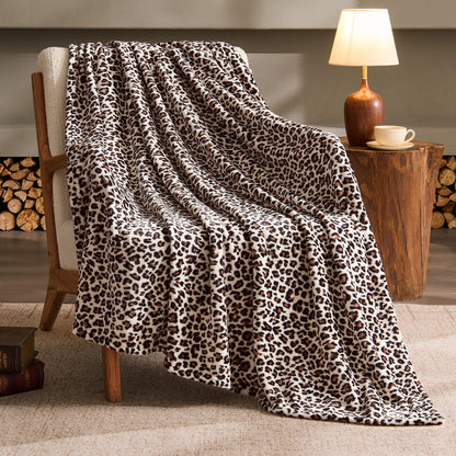 BEDELITE Fleece Blanket Soft Plush Throw for Couch Black 50"x60"