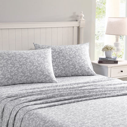 Laura Ashley - Queen Sheet Set with Fitted Sheet & Pillowcases