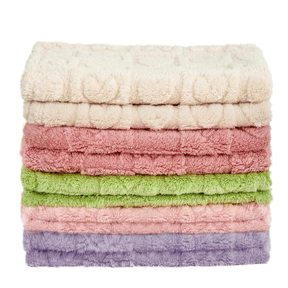 Yurhap Heart Baby Blanket, Love Plush Fleece Baby Blankets for Girls Boys