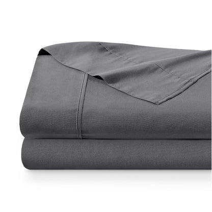 Bare Home Flat Top Sheet 1800 Ultra-Soft (Twin/Twin XL, White)
