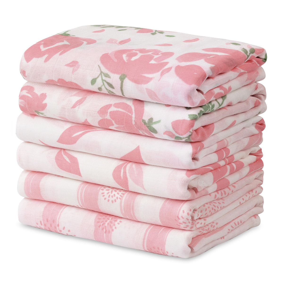 GLLQUEN BABY Receiving Blankets Boy Muslin Swaddle Blankets for Newborn