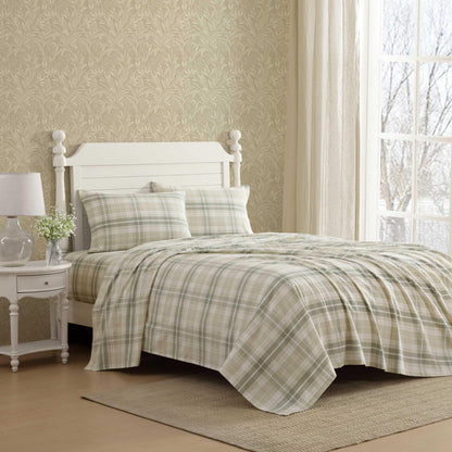 Laura Ashley - Queen Sheet Set with Fitted Sheet & Pillowcases