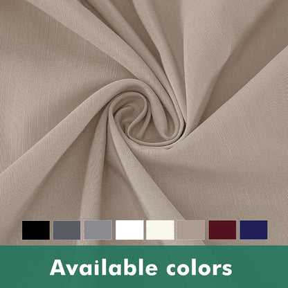 Wrap Around Queen Size Bed Skirt Split Corner 15" Drop-Elastic Dust Ruffle