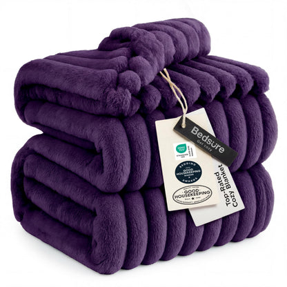 Bedsure Soft Beige Throw Blanket for Couch Decor Gifts 50"x60"