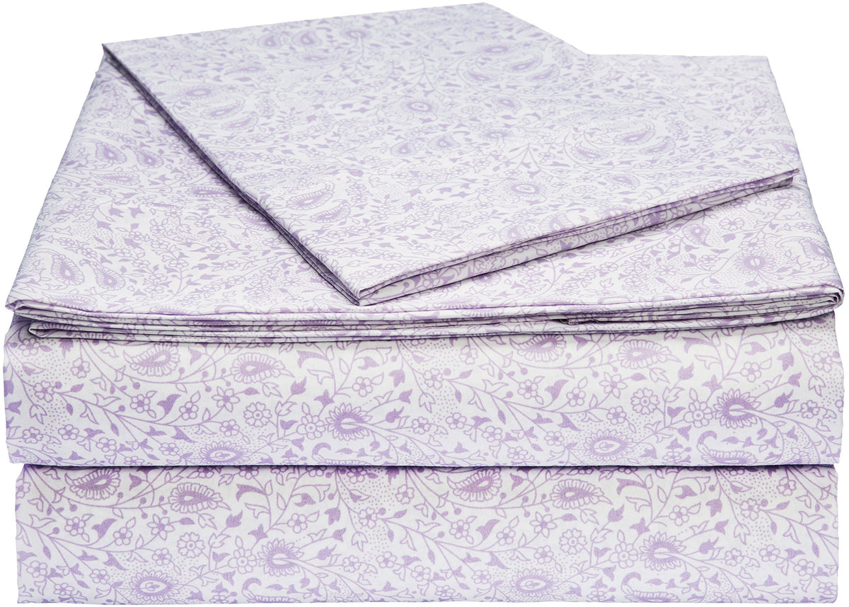 Amazon Basics Lightweight Breathable Wrinkle-Free Brushed Microfiber 3-Piece Bed Sheet Set with 14-Inch Deep Pockets, Twin, Bright White, Solid